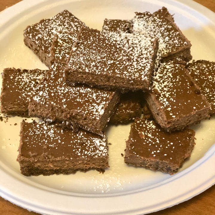 Mocha Cheesecake Bars