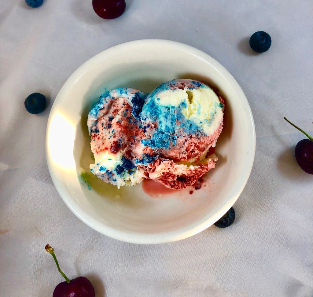 patriotic cheesecake iced cream