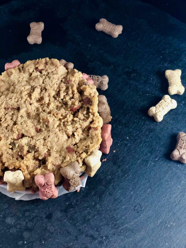 dog Treat Birthday Cake