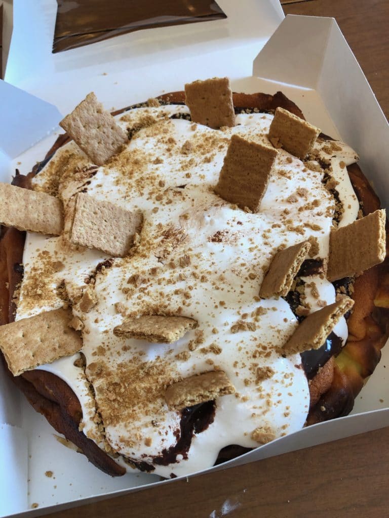 toasted S'mores Cheesecake