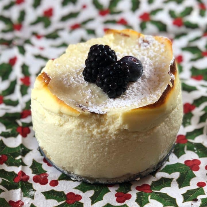 Christmas Italian ricotta cheesecake how to make cheesecake