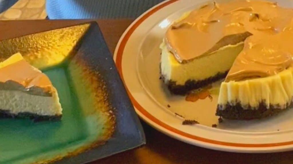 TikTok Dalgona Coffee Cheesecake