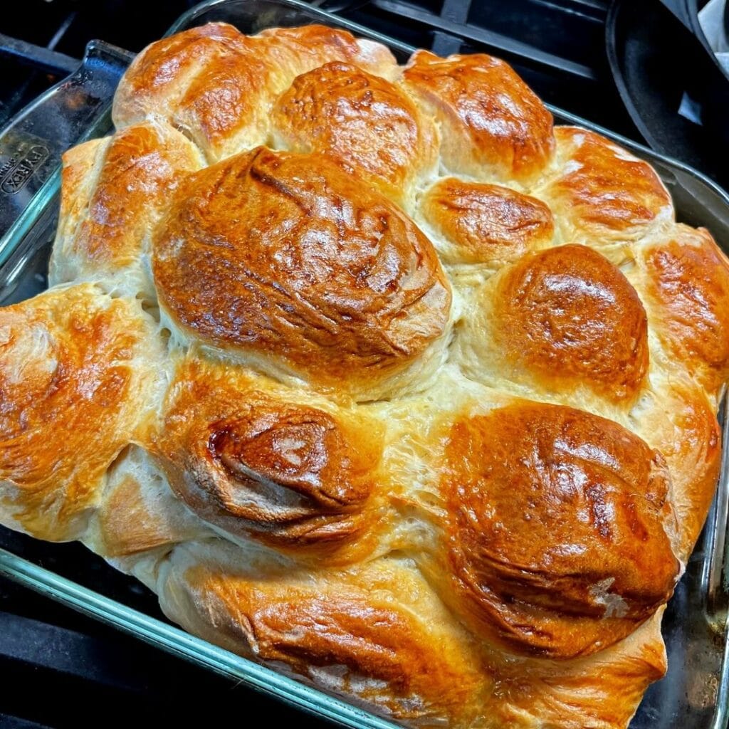 homemade dinner rolls