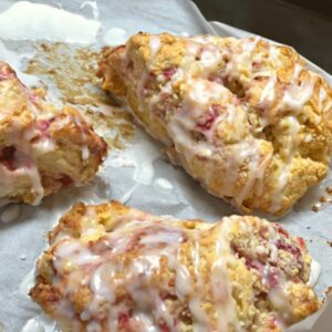 recipe for raspberry scones