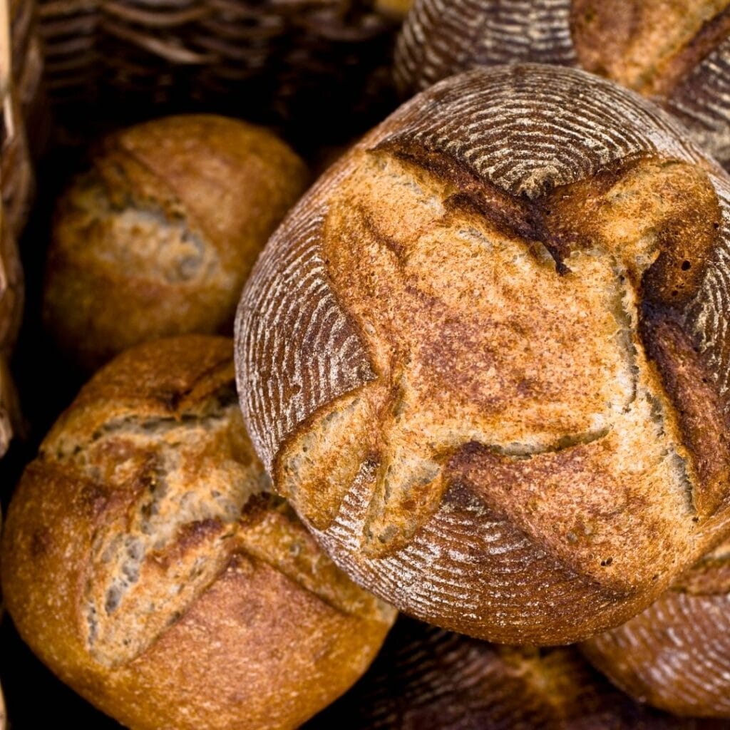 making bread